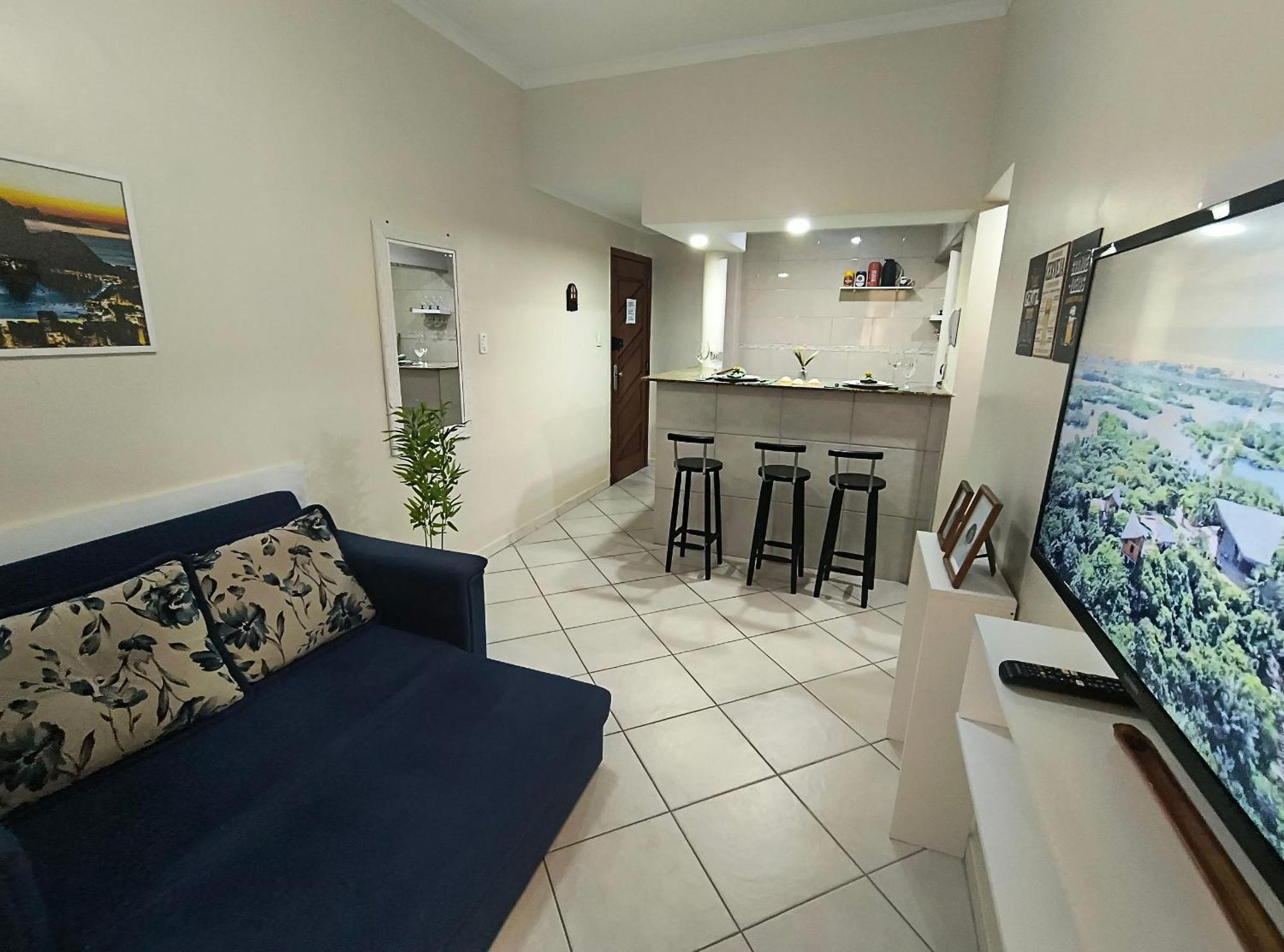 Apartamento Charmoso E Sala Em Copacabana